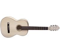 GEWA guitarra de concierto, guitarra clásica Pro Natura Silver - tamaño 7/8 (aprox. 11-13 años) - tapa de abeto macizo - fondo/aros de arce - color natural - satinado