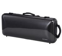 Estuche para viola GEWA Idea 2.6 de fibra de carbono negro/negro, con asa lateral adicional, Made in Germany
