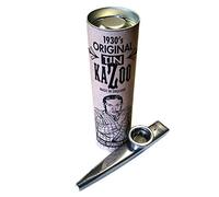 GEWA Kazoo 20 unidades en caja, Metálico acabado rugoso plateado, embalados individualmente