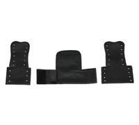 GEWA Leather Specialties protector de mano trombón - Juego de manguitos de cuero compuesto de 3 piezas con cierre de cordón - Se adapta a Conn 36H