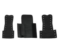 GEWA Leather Specialties Protección de Manos para Trombón - Manguitos de Cuero - Conjunto de 3 Piezas con Cierre de Cordón - Compatible con Yamaha 448/645