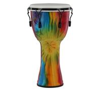 GEWA Liberty Djembé Afinado Mecánicamente - Tamaño (diámetro): 12« (30,5 cm), Altura: 23,5» (59 cm) - Número de ganchos de tensión: 6 - Batik