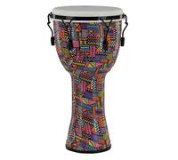 GEWA Liberty Djembé Afinado Mecánicamente - Tamaño (diámetro): 12« (30,5 cm), Altura: 23,5» (59 cm) - Número de ganchos de tensión: 6 - Abstracto