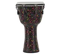 GEWA Liberty Djembé Afinado Mecánicamente - Tamaño (diámetro): 14« (35,5 cm), altura: 27» (68 cm) - Número de tensores: 8 - Crazy Neon