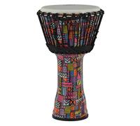 GEWA Liberty Djembé Cuerdas de afinación - Diámetro: 10" (25,4 cm) - Altura: 19,5" (49 cm) - Número de cuerdas: 25 - Patrón: Abstract