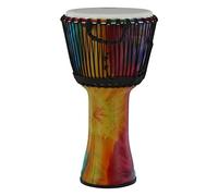 GEWA Liberty Djembé Cuerda Afinada - Tamaño (diámetro): 12« (30,5 cm), Altura: 23,5» (59 cm) - Número de Cordones: 30 - Batik