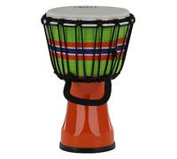 GEWA Liberty Djembé Rope Tuned - Tamaño (diámetro): 7« (17,8 cm), altura: 12,5» (31,5 cm) - Número de Cordeles: 14 - Naranja