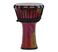 GEWA Liberty Djembé Cuerda Afinada - Tamaño (diámetro): 7« (17,8 cm), Altura: 12,5» (31,5 cm) - Número de Cordeles: 14 - Batik