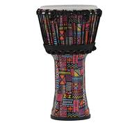 GEWA Liberty Djembé Cuerdas de afinación - Diámetro: 8" (20,3 cm) - Altura: 16,5" (41,2 cm) - Número de cuerdas: 20 - Patrón: Abstract