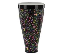 GEWA Liberty Timbau Tambores apilables - Tamaño (diámetro): 9« (22,8 cm), altura: 18» (45 cm) - Crazy Neon