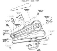Gewa Liuteria Concerto - Funda para violín
