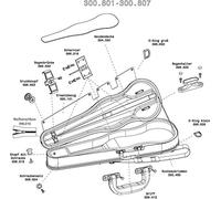 Gewa Liuteria Concerto - Funda para violín (tamaño grande)