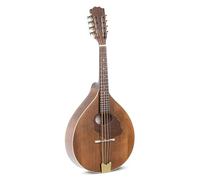 GEWA Mandola Pro Arte Antique - Mandola plana - Forma portuguesa - Tapa de abeto macizo - Fondo/aros de arce macizo - Acabado mate antiguo - Fabricado en Europa