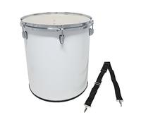 GEWA Marching Drum, Tambor de marcha, Surdo 16 x 16" casco de madera blanco, incl. correa