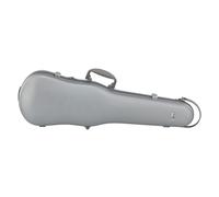 Gewa Pure Polycarbonate Shaped Violin Case Silver