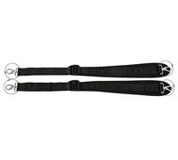 GEWA Set of 2 Rucksack Straps (chromed carabiners) for Cello Cases