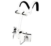 GEWA Carrier/Tragegestell für Marschtrommel, Aluminium, Gewicht 2,5 kg, Schaumstoffpolster, einstellbar, für kleine, große und Paradetrommeln