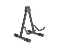 GEWA Soporte para Guitarra A-Style Universal - plegable - ancho ajustable - almohadillas de goma - 43 cm de altura - negro - GS-40UB