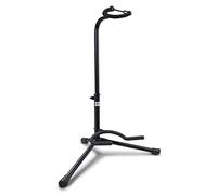 GEWA Soporte para Guitarra Classic - para guitarra acústica y eléctrica - cierre de goma - superficie de apoyo 56x34 cm - negro - GS-10B