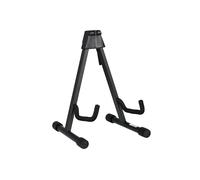 GEWA soporte para guitarra FX Classic, soporte para guitarra, estilo A, adecuado para guitarras acústicas y clásicas, negro, plegable