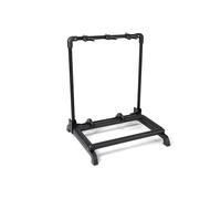 GEWA soporte para guitarras multisoporte - para 3 instrumentos - ajustable - también para guitarras Roundback, negro, GS-103B