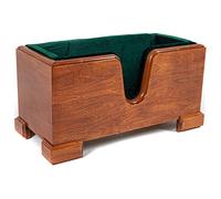 Soporte de violonchelo GEWA, soporte para violonchelo, apto para todos los tamaños de violonchelo, madera con forro de terciopelo