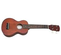 GEWApure PS512820 Ukelele soprano Almeria color marrón rojizo