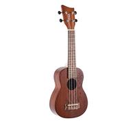 GEWA Soprano Ukulele Manoa - Cuerpo Sapelli - Diseño láser Tattoo Nippon - Natural mate - in unda acolchada - KT-SO-NIPPON