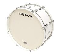 GEWA tambor de marcha grande, casco de álamo blanco, 26 x 14", 8 tornillos tensores, parches Remo USA, incl. gancho para correa o soporte