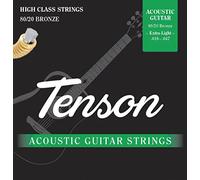 GEWA Tenson .010-.047 - Juego de cuerdas para guitarra acústica (80/20 mm), color bronce