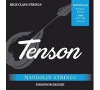 GEWA Tenson 010 - Juego de cuerdas de mandolina, bronce fosforoso, extremo en bucle, grosor 010 - .034