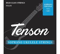 GEWA Tenson 022 - Juego de cuerdas para ukelele soprano (nailon, grosor), color negro