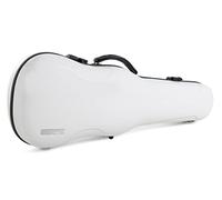 GEWA Violaformetui AIR 2.0 blanco alto brillo, con asa lateral adicional, Made in Germany