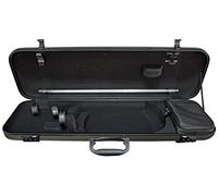 GEWA Violin Case Idea 1.9, Estuche para violín (Aramid-Carbon Shell, ligero, suspensión acolchada, GEWA Turning Bow Holder, incluye funda protectora, bolsa de accesorios y bolsa de música)