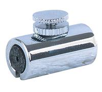 GEWA Wolftöter - Tubos de lobo de arcilla para contrabajo, cromo