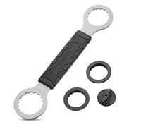 GEWAGE Herramienta Centerlock para Pedalier - Compatible con Shimano Hollowtech II/BB9000/BBR60/M8000/Truvativ GXP/FSA Mega EVO - Mango Antideslizante (16 Estrías -44mm&49 mm)