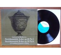 Gewandhaus Quartett Leipzig. Bosse, Suske, Hallmann, Erben - Streichquartett op. 18 Nr. 5 und Nr. 6. Gewandhaus Quartett Leipzig. Bosse, Suske, Hallmann, Erben Mono