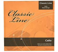 GEWApure F641054 Juego de cuerdas para violonchelo Classic Line "3/4" Medium Tension Acero
