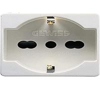 Gewiss 20 System - Base Normal unel 2 Polos+t-16a