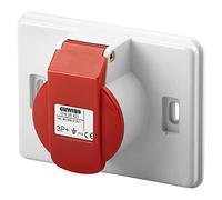 Gewiss 26 Exterior - Base empotrar cei 309 16a 3 Polos+Tierra