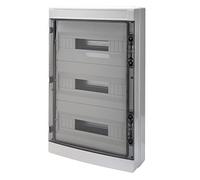 Gewiss 40 cdk - Cuadro distrib.con caratula 18x3 módulos