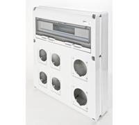 Gewiss 68 q-DIN - Cuadro distribución q-DIN 20m 2 Frontal Base/s 63a