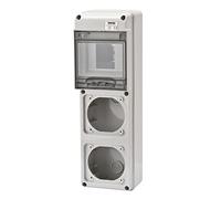 Gewiss 68 q-DIN - Cuadro distribución q-DIN 5 módulos 1 Frontal Base/s 16a ip65