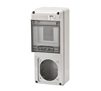 Gewiss 68 q-din - Cuadro distribución q-din 5 módulos 1 frontal base/s 16a ip65