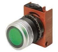 Gewiss 74 PS - Pulsador Redondo Luminoso con protección diámetro 22mm Verde