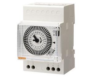 Gewiss am - Interruptor horario electrico/a 1c.seman.3 módulos 230vca/130vcc