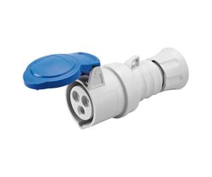 Gewiss Base móvil recta HP Cetac IP44 2P+T 32A 230V 6H GW62015H