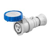 Gewiss Base móvil recta IP67 2P+T 16A 230V 6H GW62026H