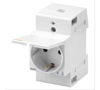 Gewiss - Base/s 2 Polos+Tierra 16a DIN Norma Espanola 2,5 módulos ip40