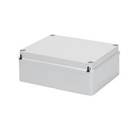 Gewiss Caja estanca Caja de derivación con tapa baja de rosca para paredes lisas IP65 (GW44208)